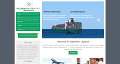 Desktop Screenshot of greenwichlogistics.com